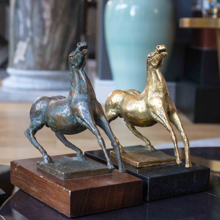Cavalli in bronzo - Bruno Cassinari (1912-1992)