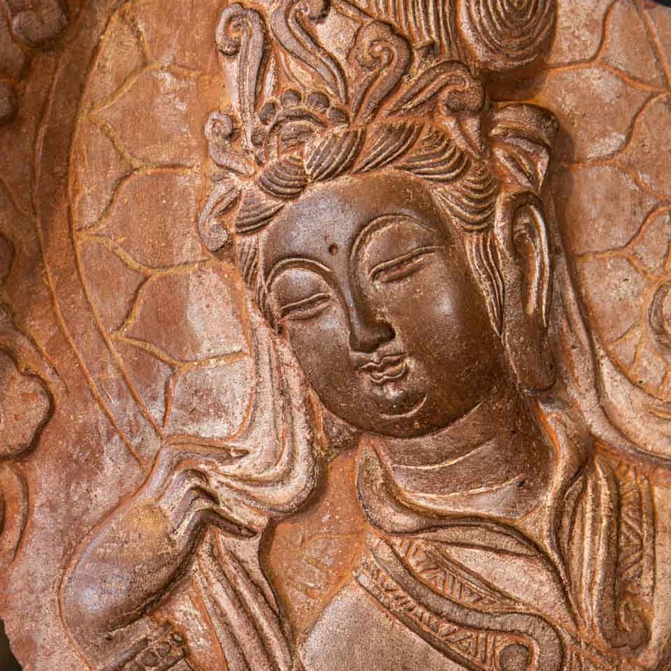 Bassorilievo raffigurante Guanyin