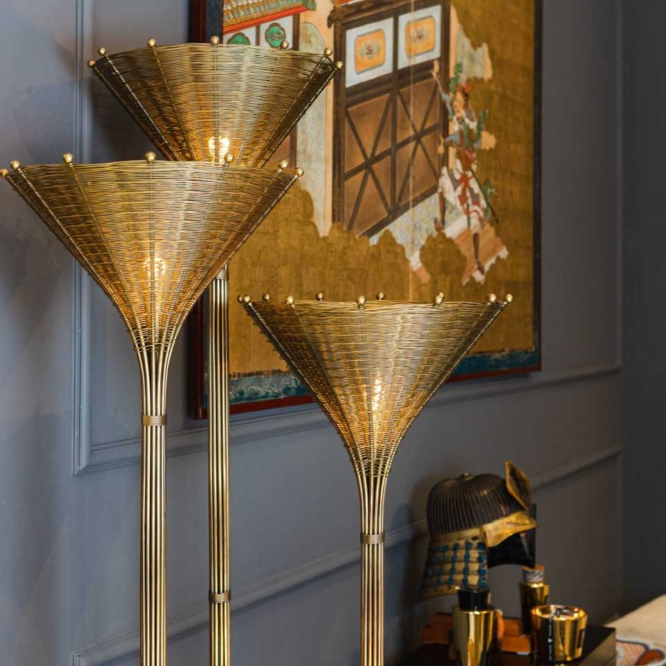Floor Lamp Kon Tiki Triple – Eichholtz Floor Lamp Kon Tiki Triple – Eichholtz