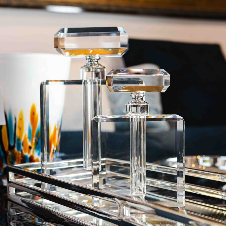 Bottiglie in cristallo k9 porta profumo
